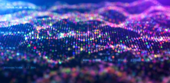 Digital abstract background
